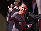 Klára Melí�ková na otev�ení 60. Mezinárodního filmového festivalu v Karlových...
