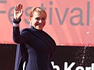 Dagmar Havlová na zahájení 60. ro�níku filmového festivalu Karlovy Vary. (3....
