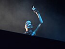 N�mecká DJka Lilly Palmer na festivalu Beats for Love v Ostrav� (3. �ervence...