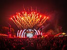 Hlavní stage ostravského festivalu (1. �ervence 2026)