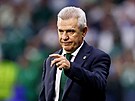 Trenér Mexi�an� Javier Aguirre b�hem zápasu proti Anglii