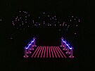 Záb�r z dronové show, kterou vyvrcholilo zahájení karlovarského festivalu. (4....