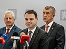 �eská delegace p�ed odletem na summit NATO. (7. �ervence 2026)