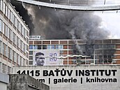 Bývalé centrum Ba�ova obuvnického impéria zachvátil ni�ivý po�ár. (9. �ervence...