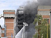 Bývalé centrum Ba�ova obuvnického impéria zachvátil ni�ivý po�ár. (9. �ervence...