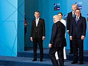 Premiér Andrej Babi� na summitu NATO v Anka�e. (8. �ervence 2026)