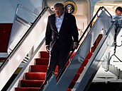 Trump let�l z Ankary starým Air Force One, do nového p�esedl z bezpe�nostních...