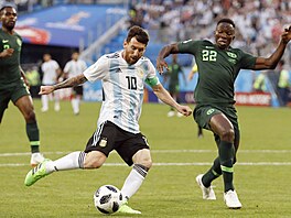 Lionel Messi na mistrovství sv�ta ve fotbale 2018