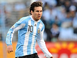 Lionel Messi na mistrovství sv�ta ve fotbale 2010
