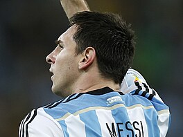 Lionel Messi na mistrovství sv�ta ve fotbale 2014