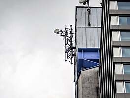 Výhledy na Liberec od mikrovlnného bodu pro BTS spole�nosti Vodafone umíst�ném...
