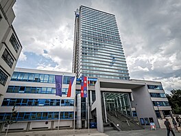 Výhledy na Liberec od mikrovlnného bodu pro BTS spole�nosti Vodafone umíst�ném...