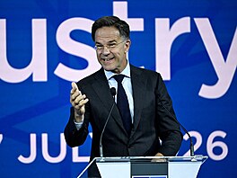 Generální tajemník Severoatlantické aliance Mark Rutte na summitu v Anka�e (7....