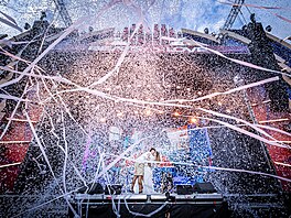Na festivalu Beats for Love v Ostrav� prob�hla také svatba. (4. �ervence 2026)