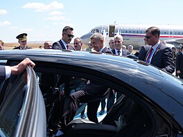 Premiér Andrej Babi� (ANO) dorazil na summit NATO do Ankary. (7. �ervence 2026)
