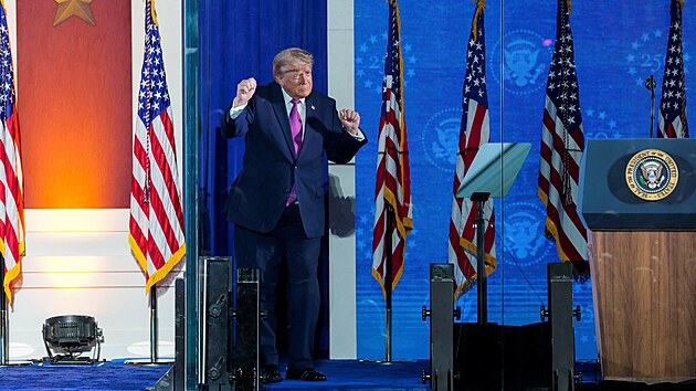 Americk� prezident Donald Trump vystoupil p�i p��le�itosti 250. v�ro�� nez�vislosti USA s projevem u pam�tn�ku Mount Rushmore. (4. �ervence 2026)