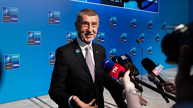 Druh� den summitu NATO v Anka�e. Premi�r Andrej Babi� (ANO) na tiskov� konferenci. (8. �ervence 2026)