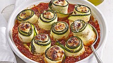 Cuketové rolky á la lasagne