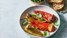 Pln�né papriky z grilu
