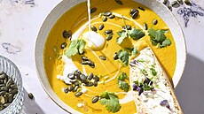 Mrkvové gazpacho s citronovou trávou