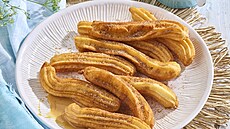 Churros s omá�kou ze slaného karamelu
