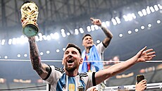 Lionel Messi na mistrovství sv�ta ve fotbale 2022