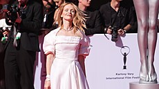 A�a Geislerová na otev�ení 60. Mezinárodního filmového festivalu v Karlových...