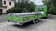 Cyklisté mí�ící z Ústecka a D��ínska do Kru�ných hor a na D��ínský Sn�ník...