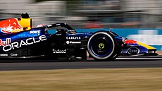 Max Verstappen závod v Brtánii po chyb� nedokon�il.