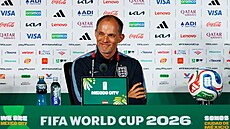 Trenér anglických fotbalist� Thomas Tuchel vyhlí�í osmifinálový duel...