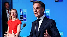 Generální tajemník NATO Mark Rutte na summitu NATO v turecké Anka�e (8....