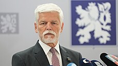 Prezident Petr Pavel p�ed odletem na summit NATO do turecké Ankary (7. �ervence...