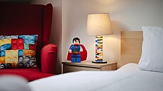 Tematický Hotel MUSEUM OF BRICKS v Kutné Ho�e je plný detail� stavebnice Lego.