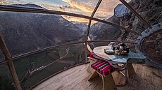 Skylodge Adventure Suites nabízí dechberoucí výhledy.