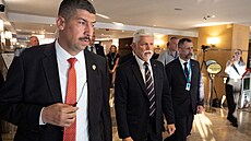 Prezident Petr Pavel odjí�dí na ve�e�i na summitu NATO v turecké Anka�e. (7....