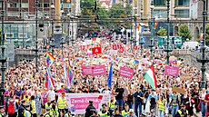 Sou�ástí festivalu Prague Pride bude op�t i pr�vod m�stem.