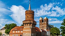 Stylové ubytování najdou turisté ve v�i Mitteltorturm.