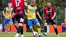 Bl�any, 8. 7. 2026, fotbalová p�íprava FK Teplice - FC Táborsko. Marcel �ermák,...