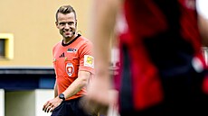Bl�any, 8. 7. 2026, fotbalová p�íprava FK Teplice - FC Táborsko. Rozhod�í Karel...