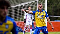Bl�any, 8. 7. 2026, fotbalová p�íprava FK Teplice - FC Táborsko. Teplický...