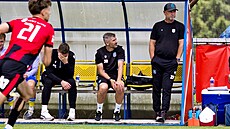 Bl�any, 8. 7. 2026, fotbalová p�íprava FK Teplice - FC Táborsko. Teplická...