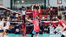 �eský volejbalový tým U22 na mistrovství Evropy 2026 v Portugalsku.