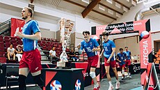 Mistrovství Evropy volejbalist� do 22 let, trofej, kterou nakonec získali �e�i.