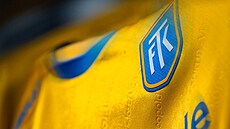 Nové dresy fotbalových Teplic na ligovou sezonu 2026/27. Dalibor Ve�erka.