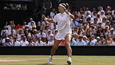 Karolína Muchová postupuje do finále Wimbledonu.