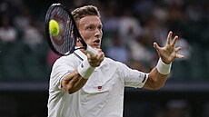 Ji�í Lehe�ka v osmifinále Wimbledonu.