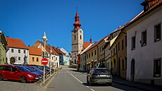 Husincem na Prachaticku projedou tisíce aut denn�. Zejména t�ch nákladních.