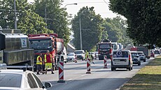 Ve Zlín� zahájilo �editelství silnic a dálnic 1. �ervence 2026 opravu hlavního...