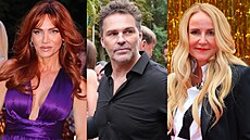Andrea Vere�ová, Jaromír Jágr a Vendula Pizingerová na BigBoard party (Karlovy...