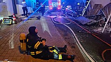 Hasi�i zasahovali u po�áru v Brn�-Bystrci. (6. �ervence 2026)